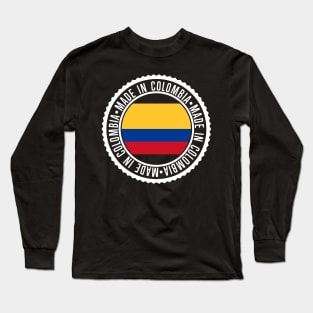 Made in Colombia - Colombian pride Long Sleeve T-Shirt